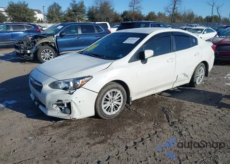 2017 Subaru Impreza 2.0I Premium из США, поврежденный, VIN 4S3GKAB64H3613345